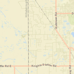 Kathleen Florida Street Map