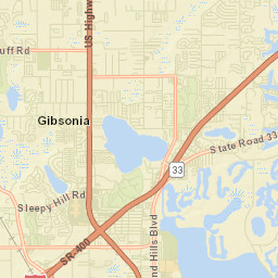 Gibsonia Florida Street Map