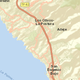 Adeje Street Map