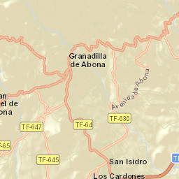 Granadilla de Abona Street Map