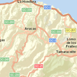 Arucas Street Map