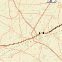 Ateli Mandi Street Map