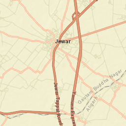Jewar Street Map