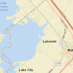 Mathis Street Map