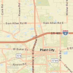 Shilow Florida Street Map