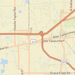 Winston Florida Street Map