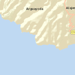 Alajeró Street Map