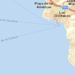 Playa de las Américas Street Map