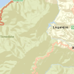 Artenara Street Map