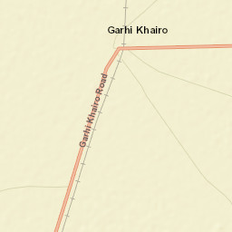 Garhi Khairo Street Map