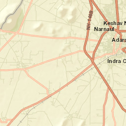 Narnaul Street Map