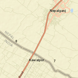 Nepalgunj Street Map