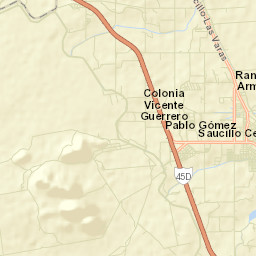 Saucillo Street Map