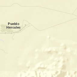 Hércules Street Map