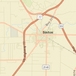 San Patricio County Street Map