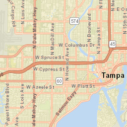 TAMPA Street Map