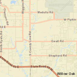 Coronet Florida Street Map