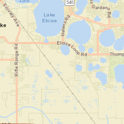 Wahneta Florida Street Map