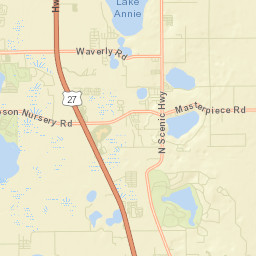 West Scenic Park Florida Street Map