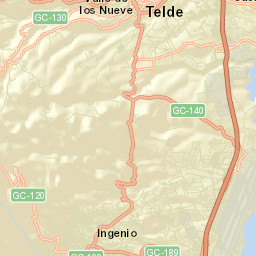 Telde Street Map