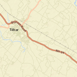 Tilhar Street Map
