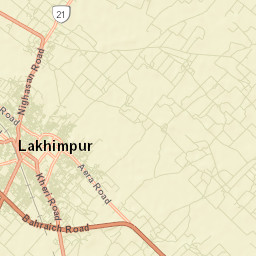 Lakhimpur Street Map