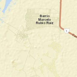 Guerrero Negro Street Map