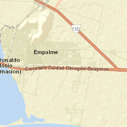 Empalme Street Map