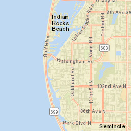 Walsingham Florida Street Map