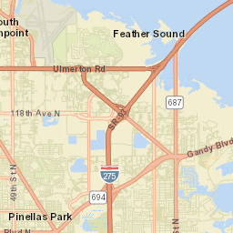 Rio Vista Florida Street Map