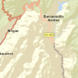 Mogán Street Map