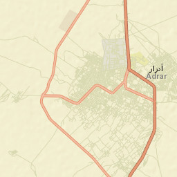 Adrar Street Map
