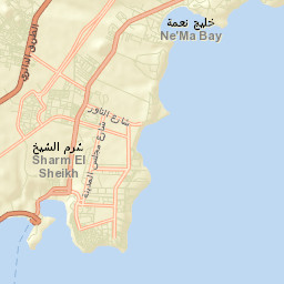 Sharm el-Sheikh Street Map