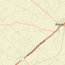 Soron Street Map