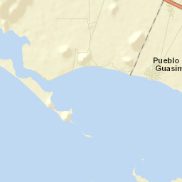 Guásimas (De Belem) Street Map