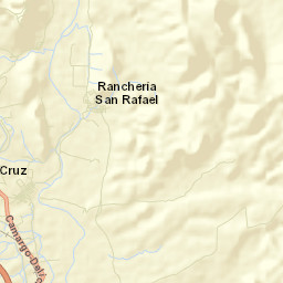 La Cruz Street Map