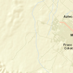 Ciudad Melchor Múzquiz Street Map