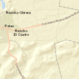Palau Street Map
