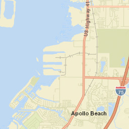 916-918 Chipaway Drive, Apollo Beach, FL Street Map