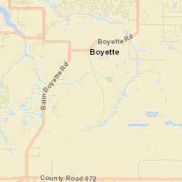Boyette Florida Street Map