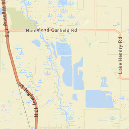 Pembroke Florida Street Map