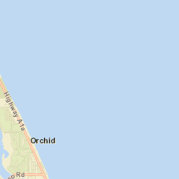 Wabasso Beach Florida Street Map