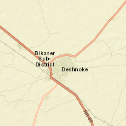 Deshnoke Street Map