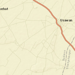 Usawan Street Map