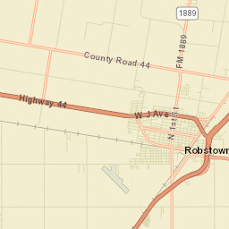 Robstown Street Map