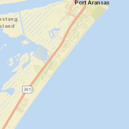 Port Aransas Street Map