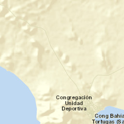 Bahía Tortugas Street Map