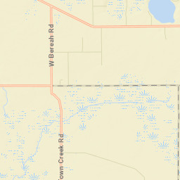 Bereah Florida Street Map