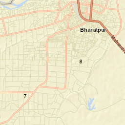 Bharatpur Street Map