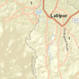 Kirtipur Street Map